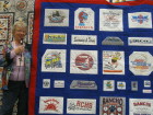 Liz Park, T-shirt quilt for grandson.